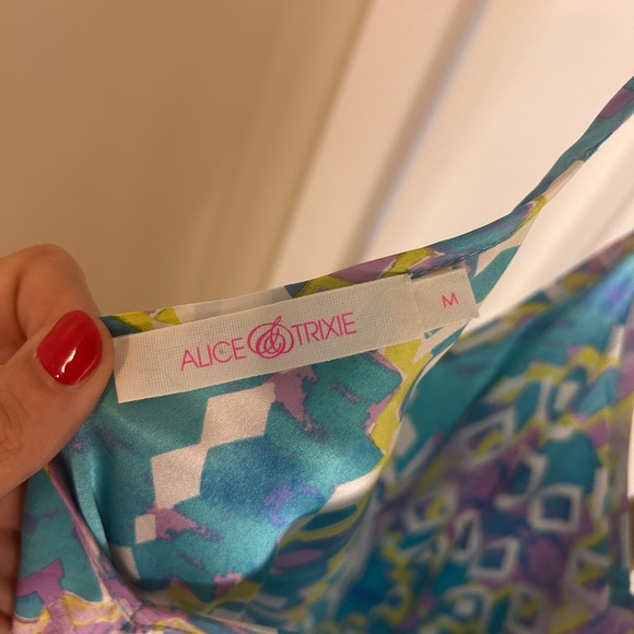 Alice & Trixie Multicolor Patterned Dress - Picture 2 of 4